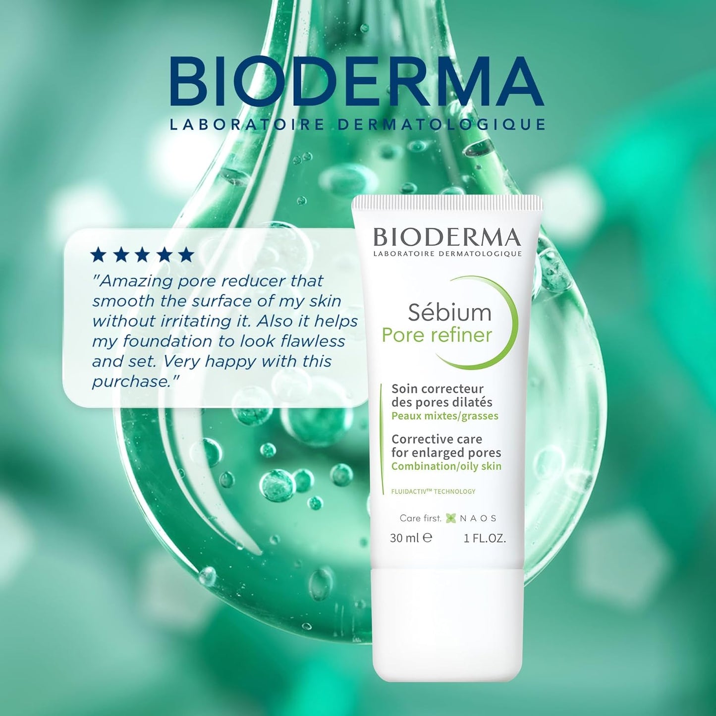 Bioderma - Sébium - Crema Mat Control - Crema diaria matificante e hidratante - para pieles mixtas a grasas - 1 fl.oz.
