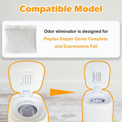 Paquete de 12 repuestos para eliminar olores para Playtex Diaper Ge...