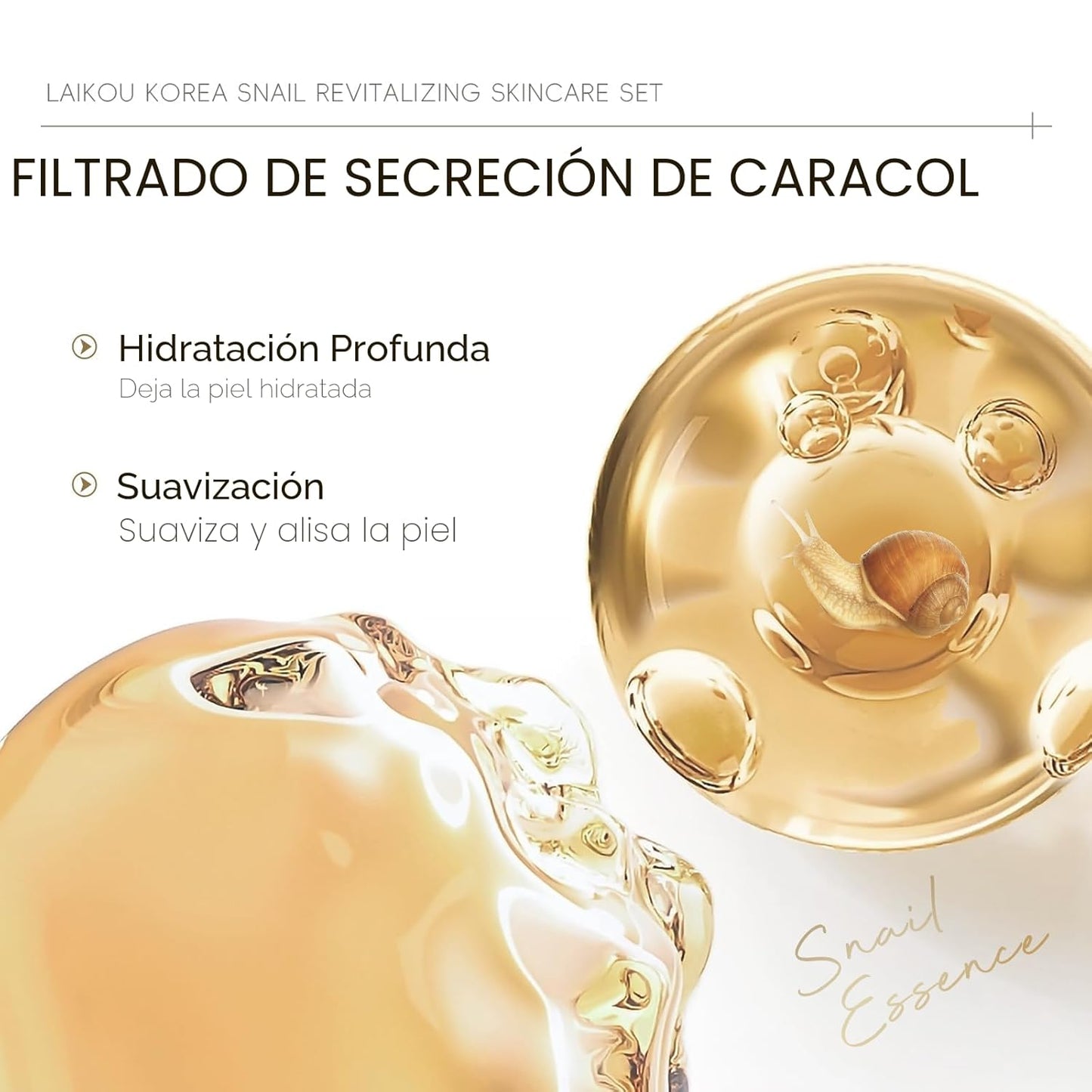 LAIKOU Cuidado de la piel coreano, set de cuidado de la piel, kit d...