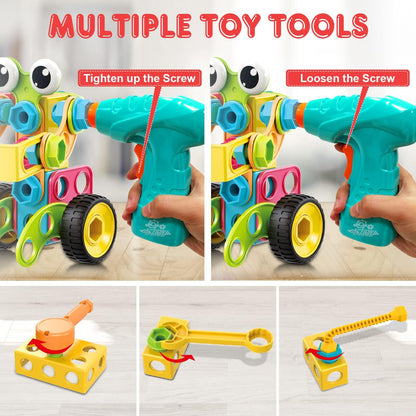 NXONE 195 piezas de juguetes educativos STEM para niños y
