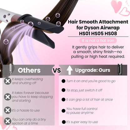 YTCHYYSK Accesorio suave para el cabello Dyson Airwrap HS01 HS05 HS...