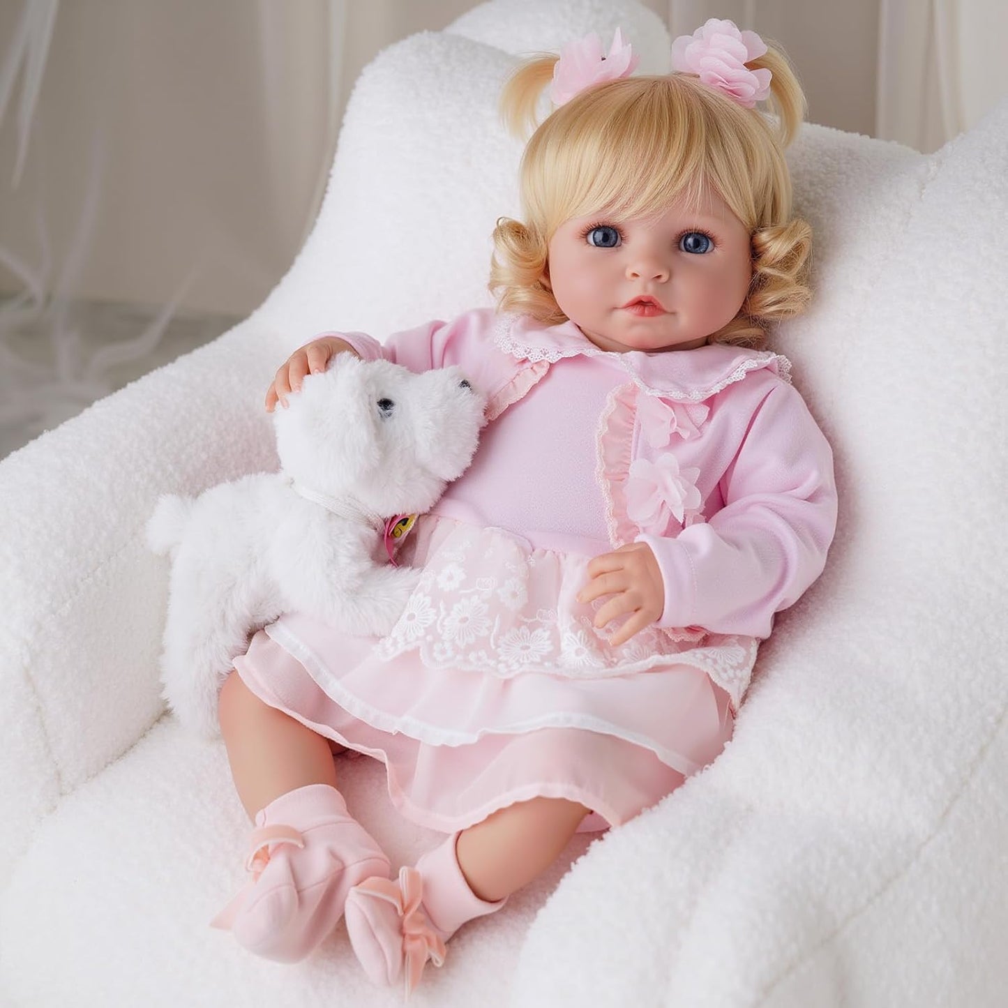 BABESIDE Muñeca de bebé realista de 20 pulgadas para niña, muñecas...