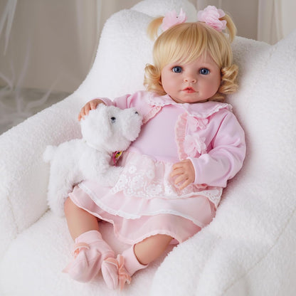 BABESIDE Muñeca de bebé realista de 20 pulgadas para niña, muñecas...