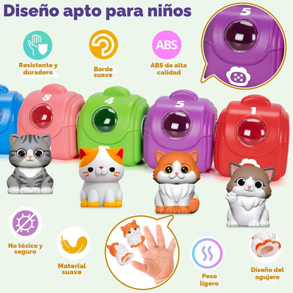 Juguetes de aprendizaje para niños pequeños de 1, 2, 3 años, 20 pie...