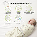 KeaBabies Paquete de 3 Sacos de Dormir Orgánicos para Bebés - Pañal...