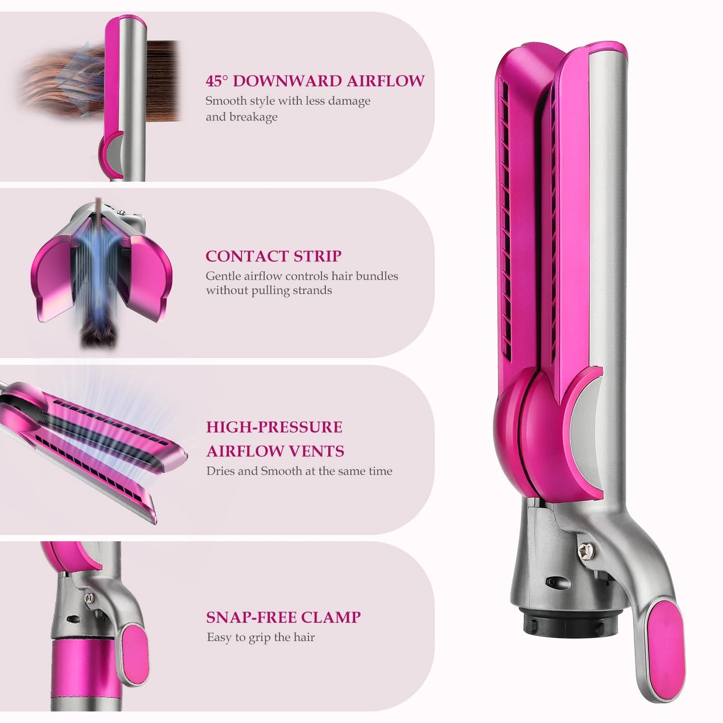 SAZIKA Accesorio de flujo de aire para Dyson Airwrap Styler, acceso...