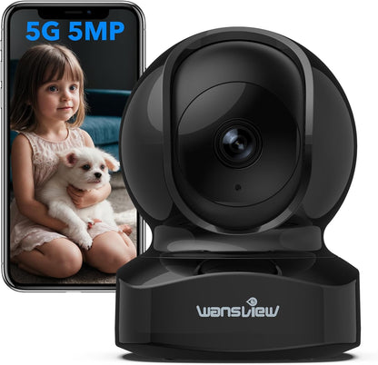 wansview Cámara de seguridad, cámara IP, cámara WiFi para interiore...
