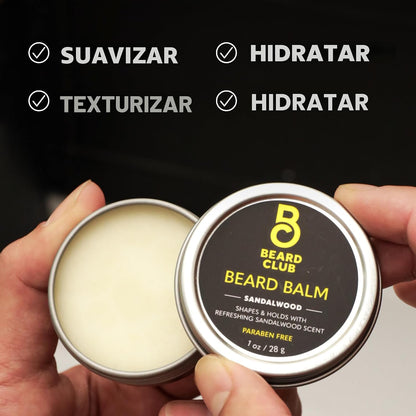 Kit mejorado de crecimiento de barba The Beard Club - Rodillo Derma...