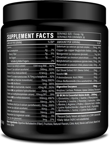 Multivitamínico en polvo \u2013 Mezcla de bebida cetogénica para ho...