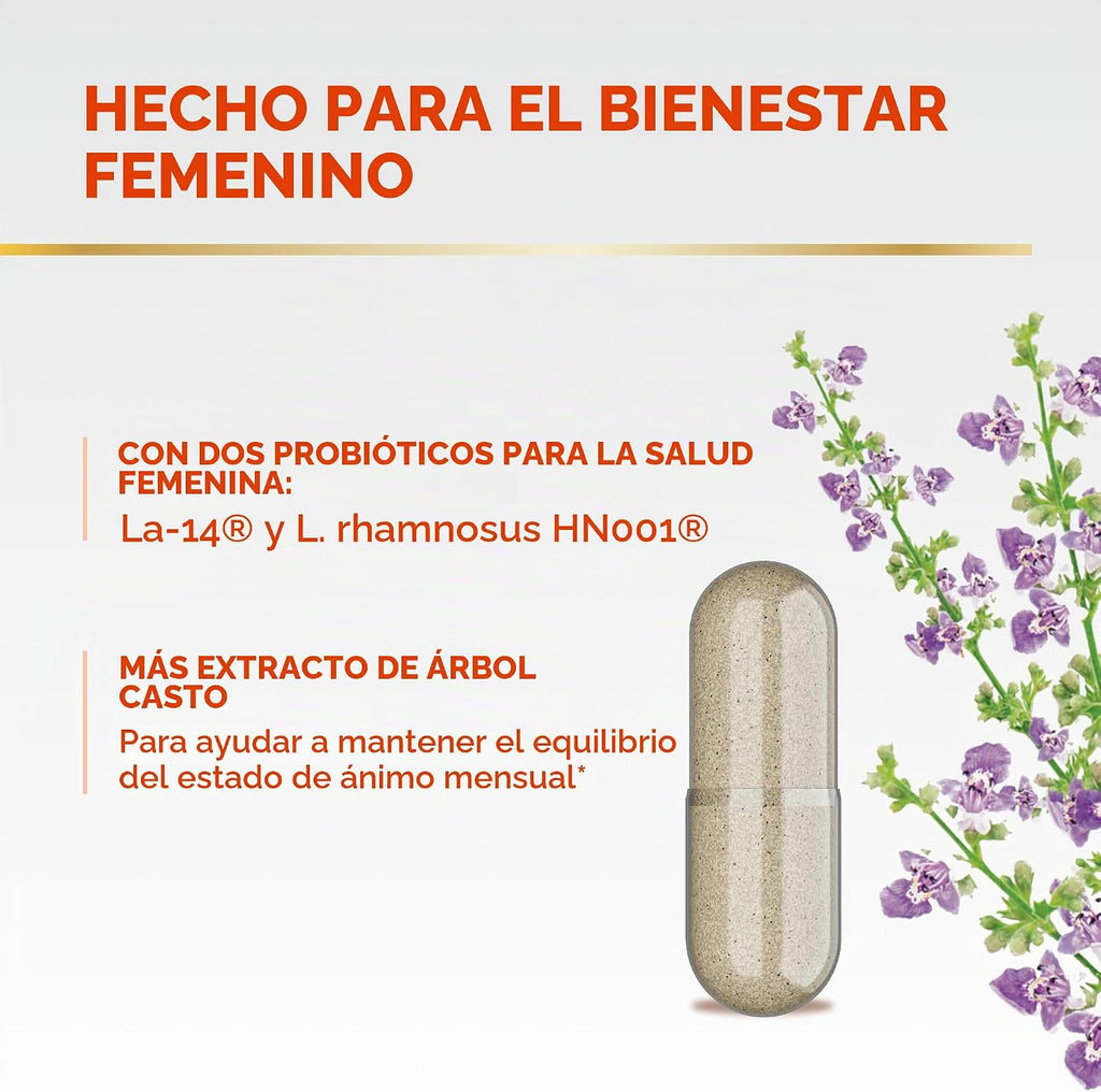 Align Probióticos de doble acción para mujer, probióticos vaginales...