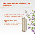 Align Probióticos de doble acción para mujer, probióticos vaginales...