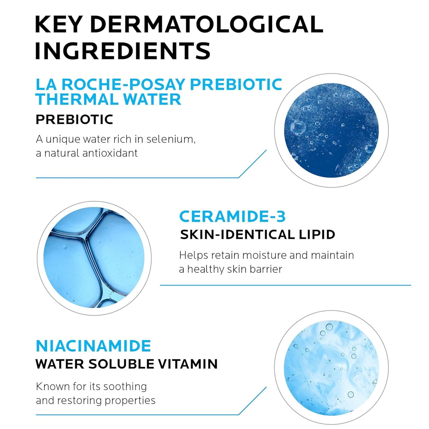 La Roche-Posay Toleriane - Limpiador facial suave e hidratante, lim...