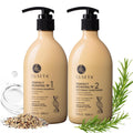 Luseta Salon - Juego de champú y acondicionador con aceite de romer...
