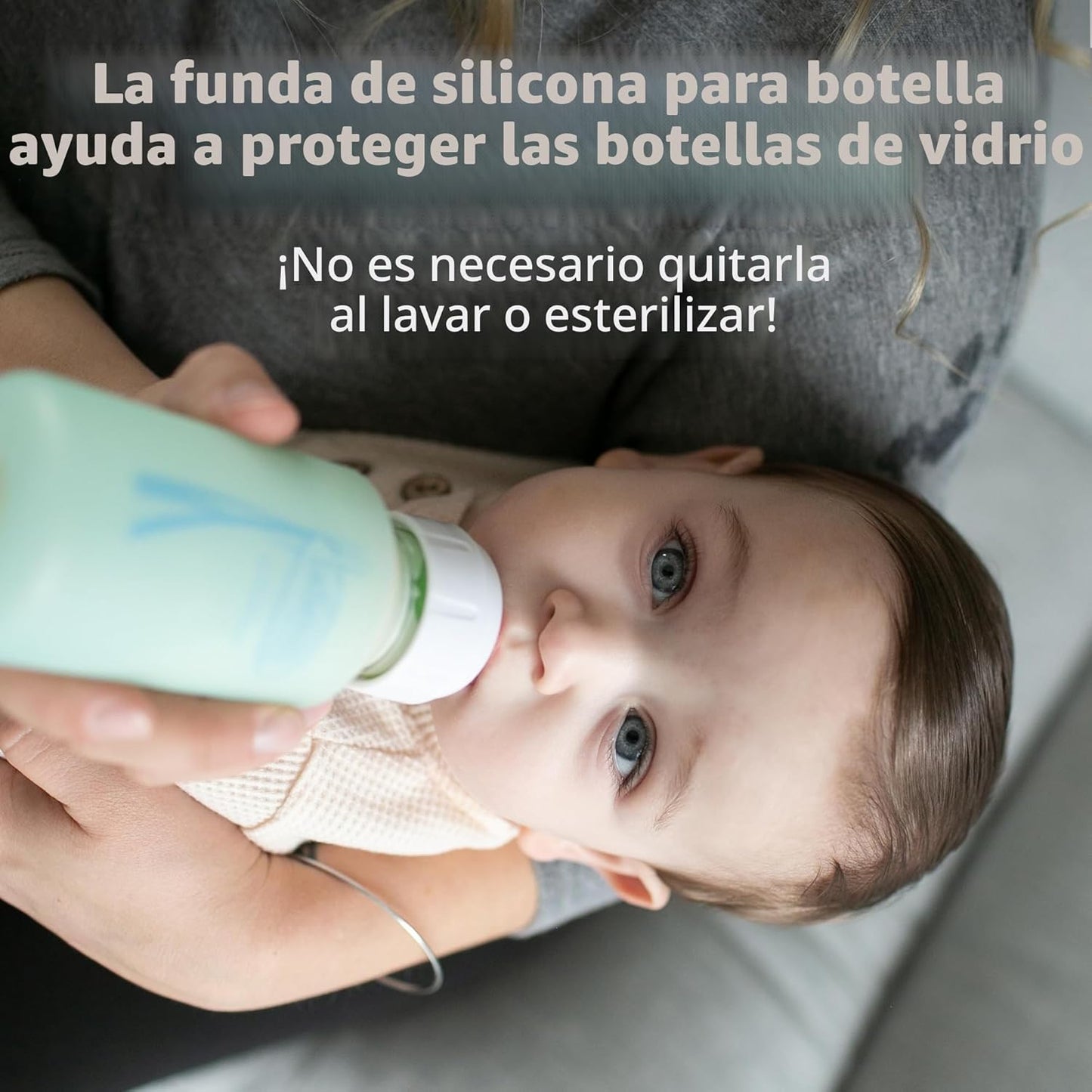 Dr. Brown's Anti-Colic Options+ - Biberón de vidrio estrecho co...