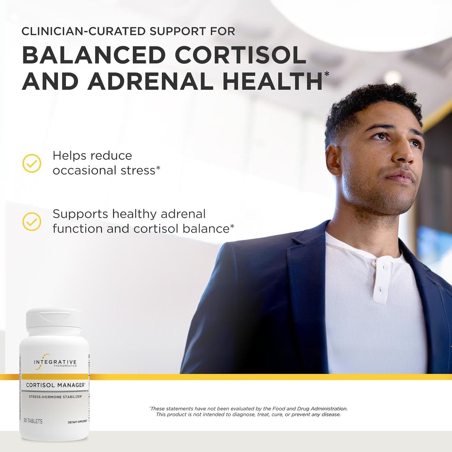Integrative Therapeutics Regulador de cortisol estabilizador de hor...