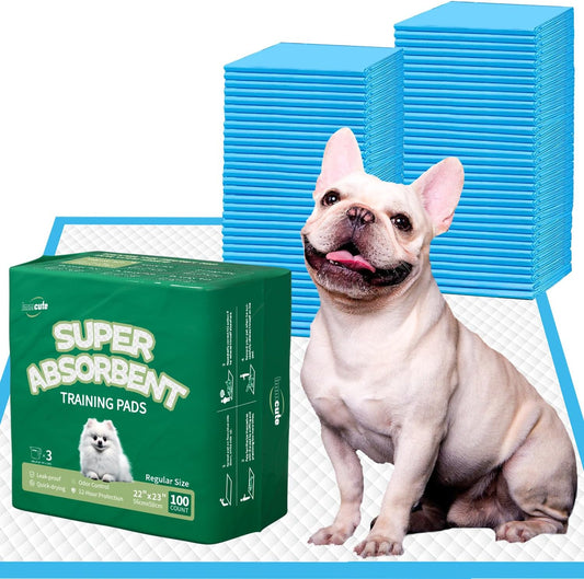 IMMCUTE Almohadillas para cachorros de 22 x 23 pulgadas, 100 unidad...