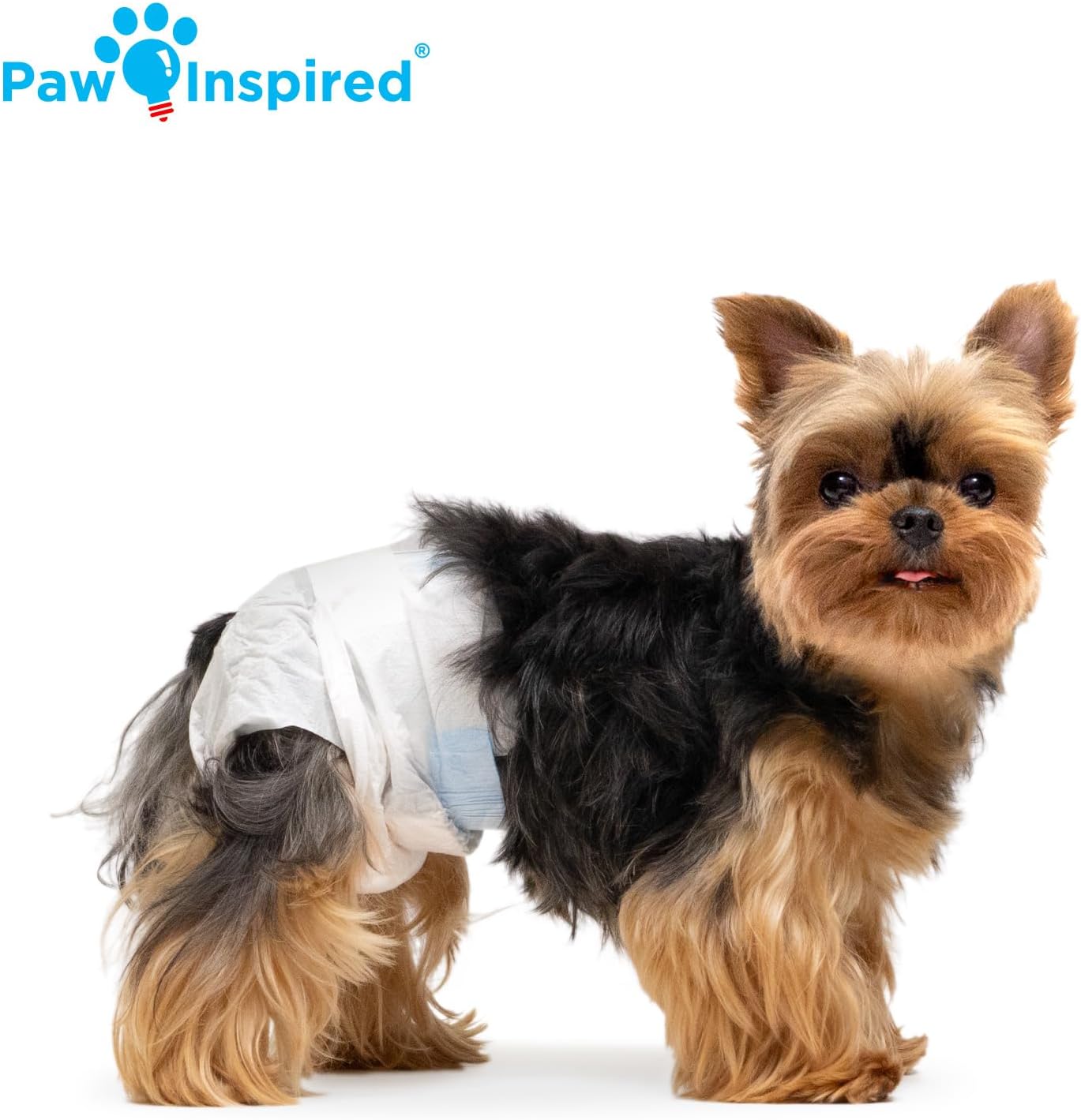 Paw Inspired 32 unidades de pañales desechables para perros | Pañal...
