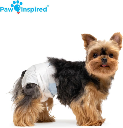 Paw Inspired 32 unidades de pañales desechables para perros | Pañal...