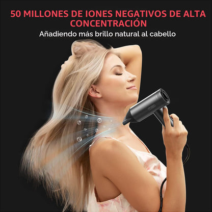 TYMO Secador de pelo con difusor para mujer, secador profesional de...