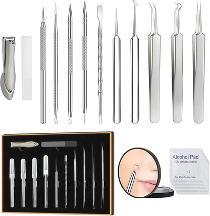 Meidaier Kit de herramientas de eliminación de puntos negros de ale...