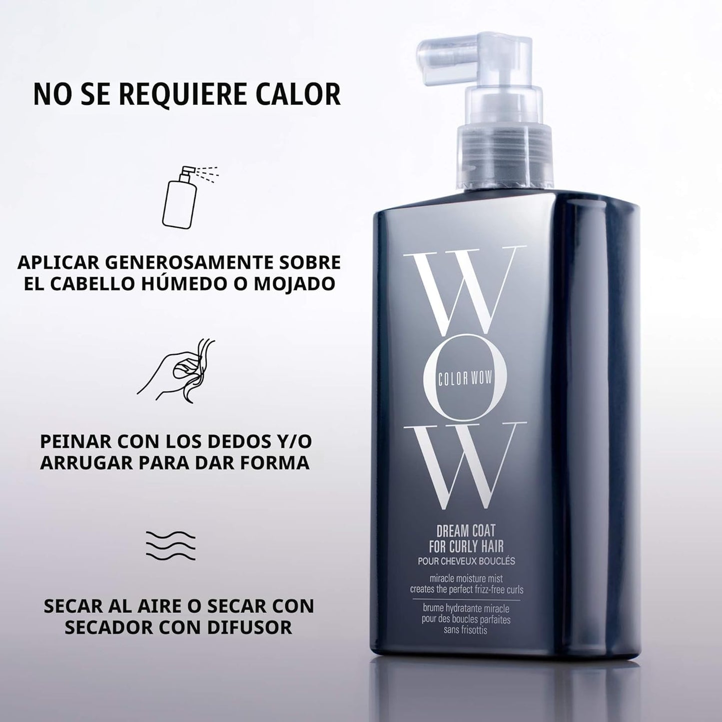 COLOR WOW Dream Coat para cabello rizado: rizos sin encrespamiento...