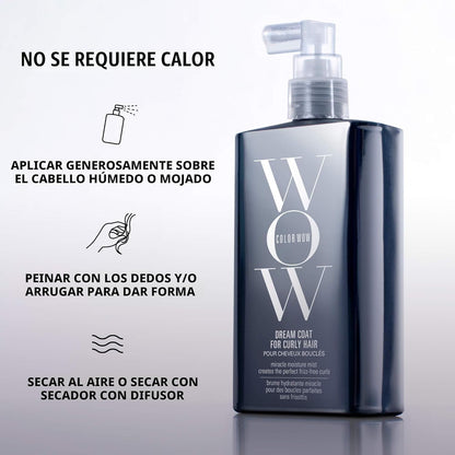 COLOR WOW Dream Coat para cabello rizado: rizos sin encrespamiento...