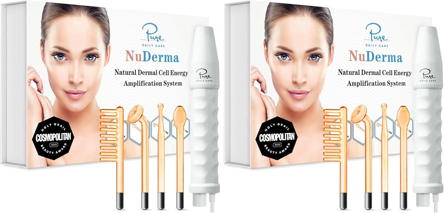 Pure Daily Care NuDerma Varita Manual para Terapia de la Piel con N...