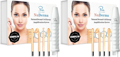 Pure Daily Care NuDerma Varita Manual para Terapia de la Piel con N...