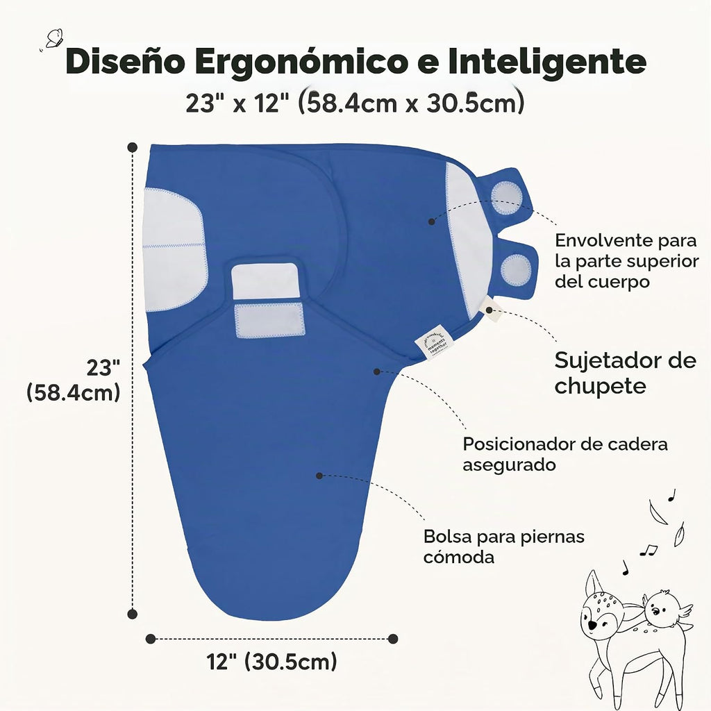 Paquete de 3 sacos de dormir orgánicos para bebés - Arrullos para r...