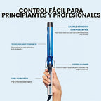 BabylissPRO Rizador profesional Nano Titanium con barril extendido\...