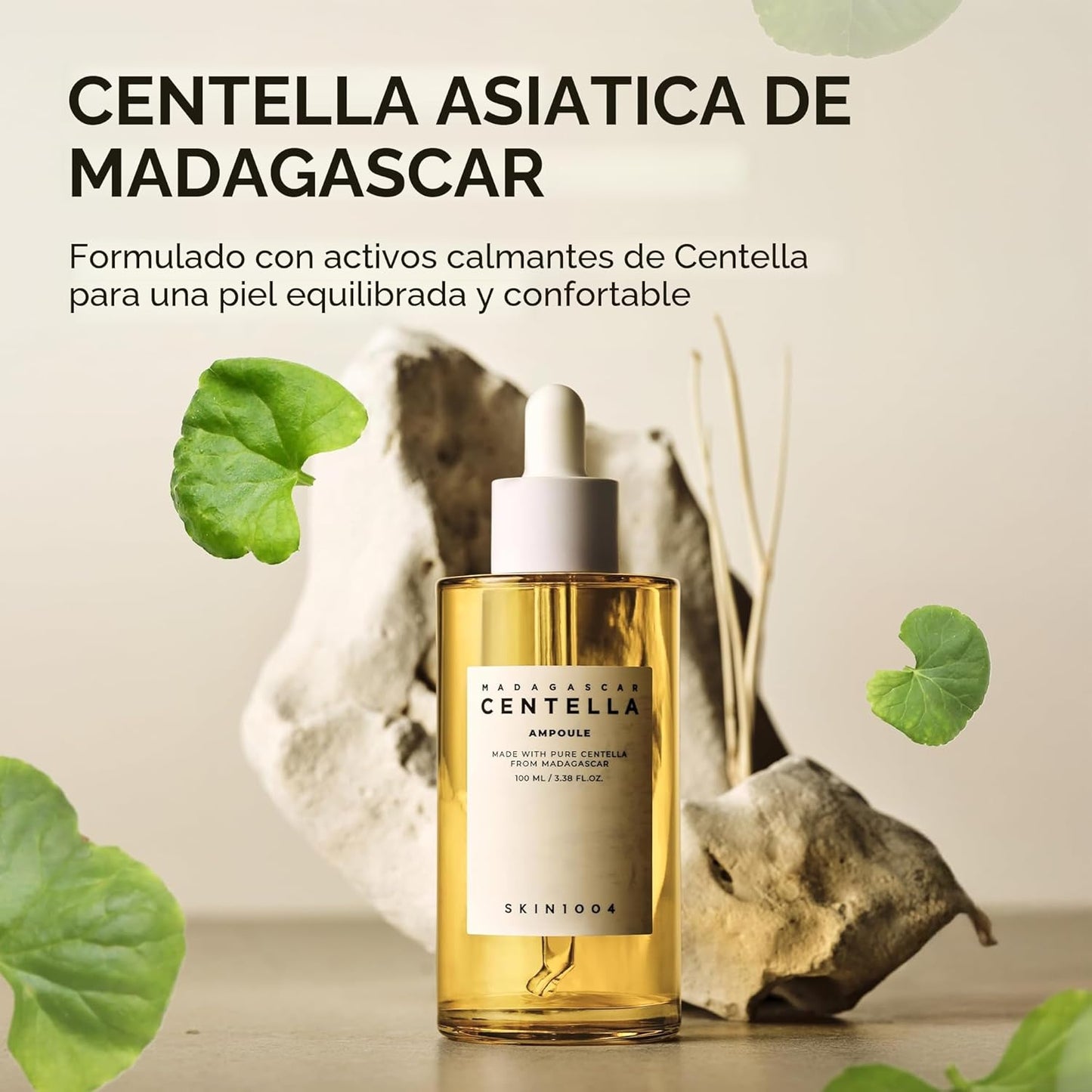 SKIN1004 Ampolla Facial de Centella Asiática de Madagascar 55ml, 1....