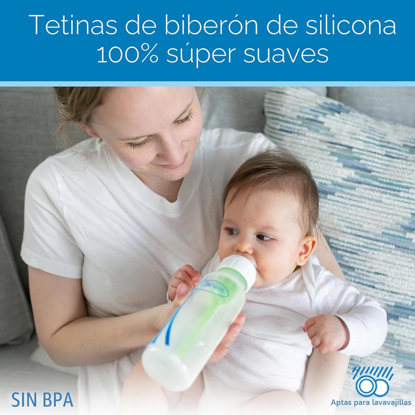 Dr. Brown's - Biberón anti-cólico de flujo natural Options+ de...