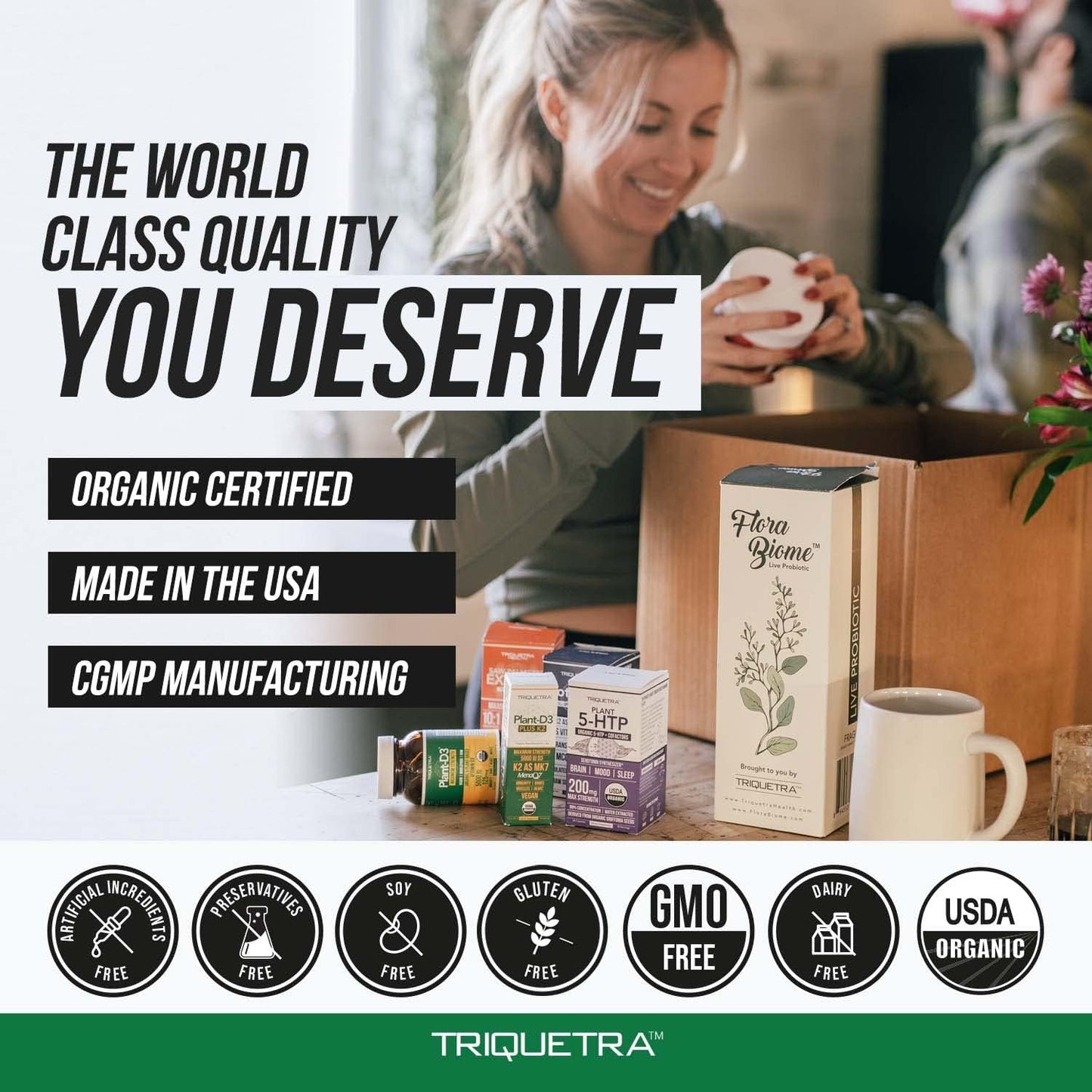 Vitamina D3 orgánica 5,000 UI \u2013 100% alimentos integrales y fo...