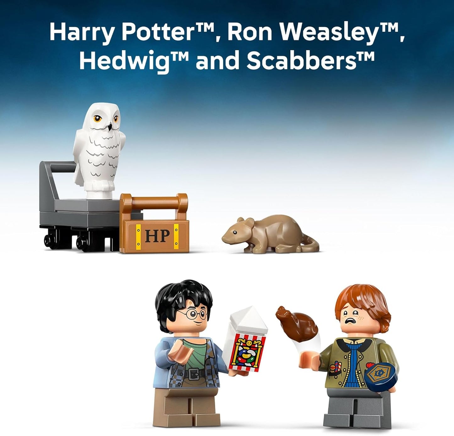 LEGO Harry Potter Book Nook: Hogwarts Express Building Set – Decoración de estante de dormitorio para niños, niñas y fanáticos, a partir de 10 años – Minifiguras coleccionables de Harry & Ron – Idea