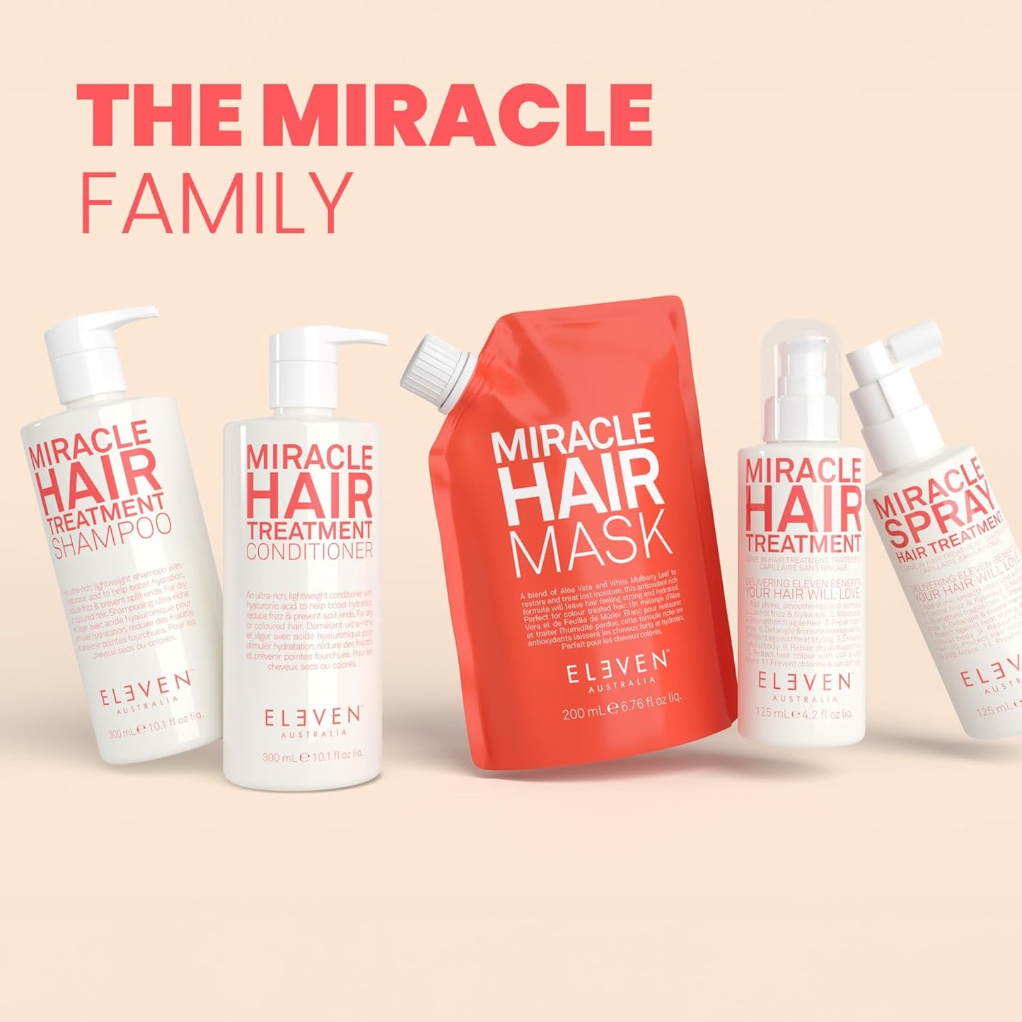 ELEVEN AUSTRALIA Miracle Hair Mask for Dry Damaged Hair - Tratamien...
