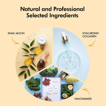 Esencia reparadora de energía de mucina de caracol, con 96.3% de filtración de secreción de caracol, repone los poros de encogimiento de agua, suero hidratante para arrugas de la cara, líneas