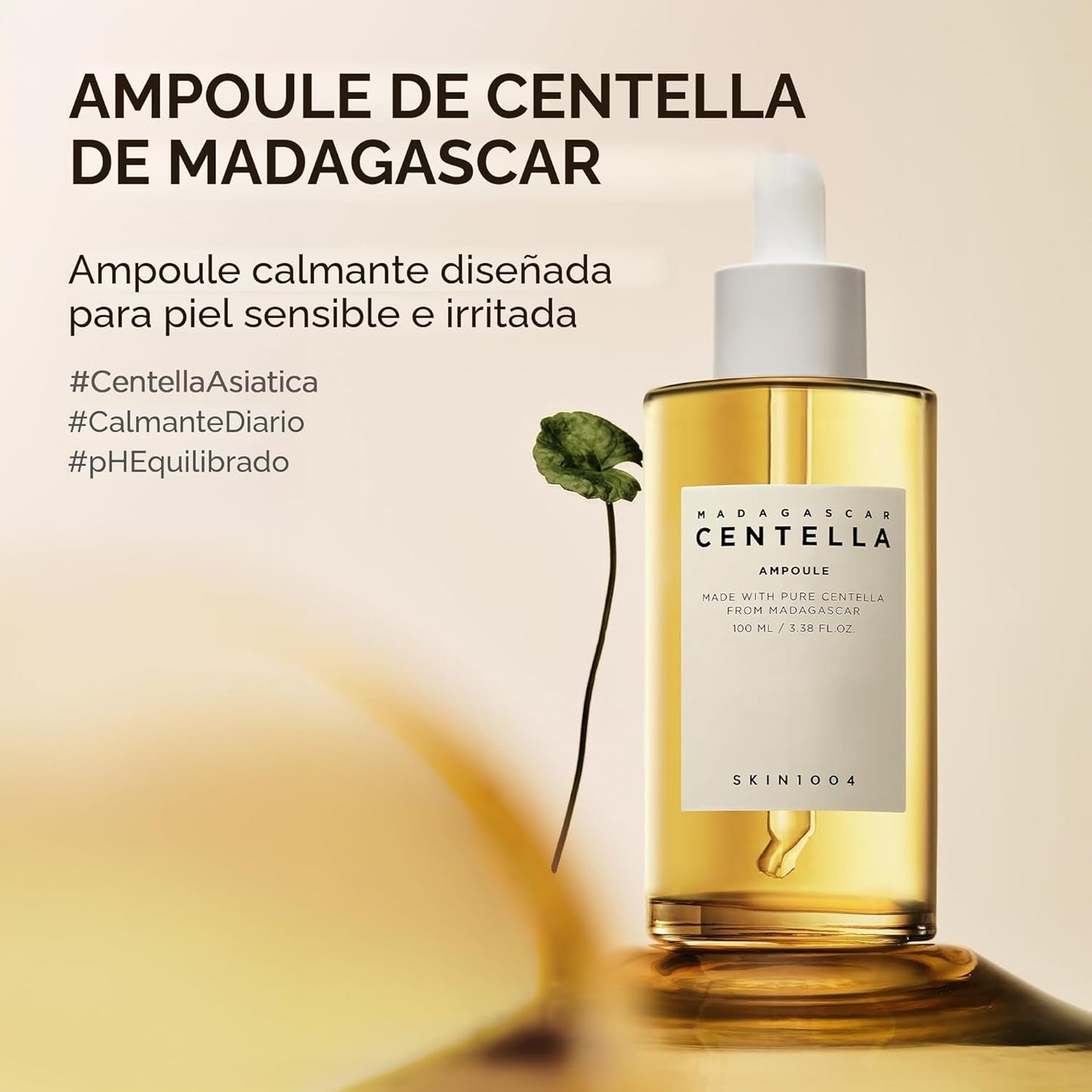 SKIN1004 Madagascar Centella Ampoule 100ml, 3.38 fl.oz, suero facia...