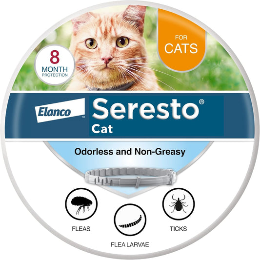 Seresto Collar de prevención y tratamiento de pulgas y garrapatas r...