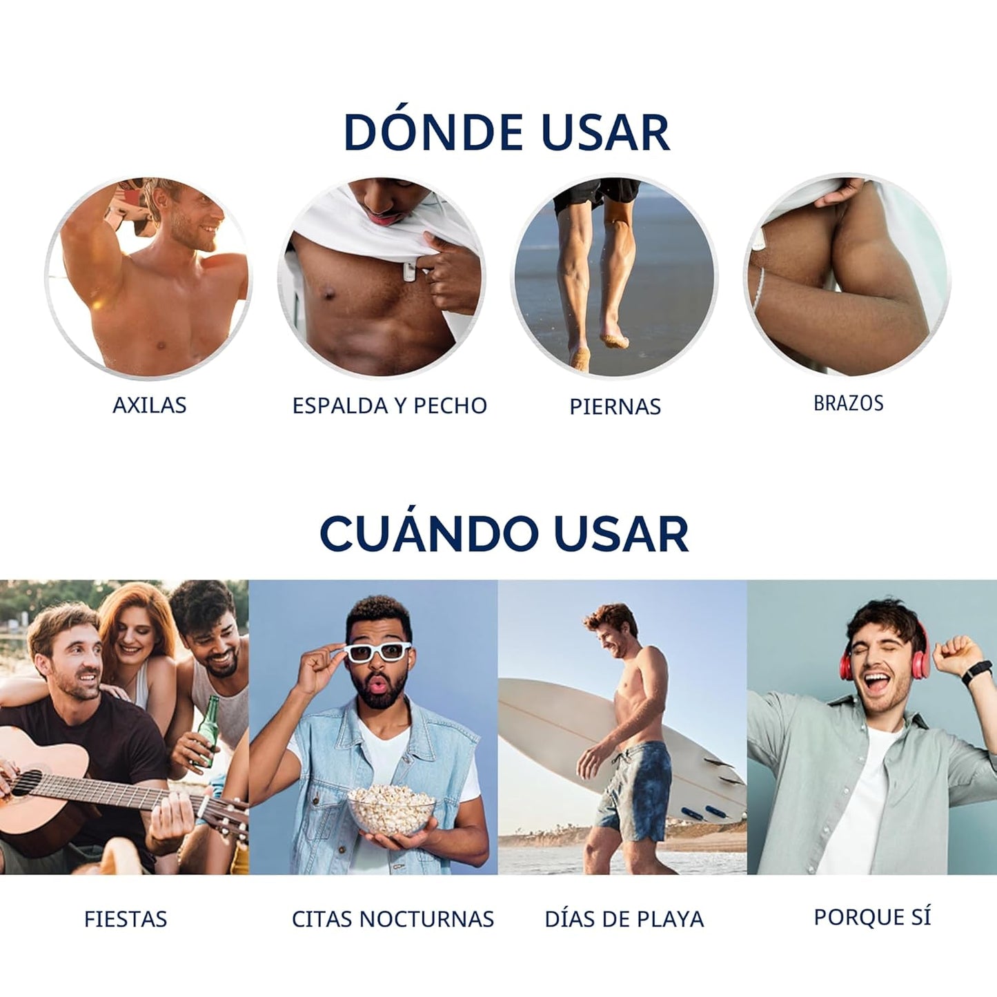 Crema de depilación Veet para hombres, 5 minutos para piel sensible...