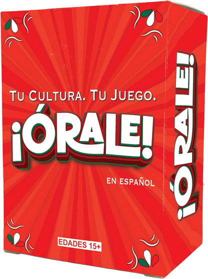 ORALE – El Juego de Charadas Latinas | Actúalo o Háblalo | Juego de Charadas en Español con 76 Cartas Divertidas para Fiestas Latinas, Familia y Amigos | Juego Cultural de Risa y Conexión