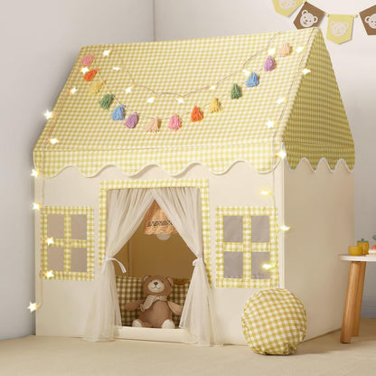 Senodeer Tienda de campaña para niños en interiores: alfombrilla, g...