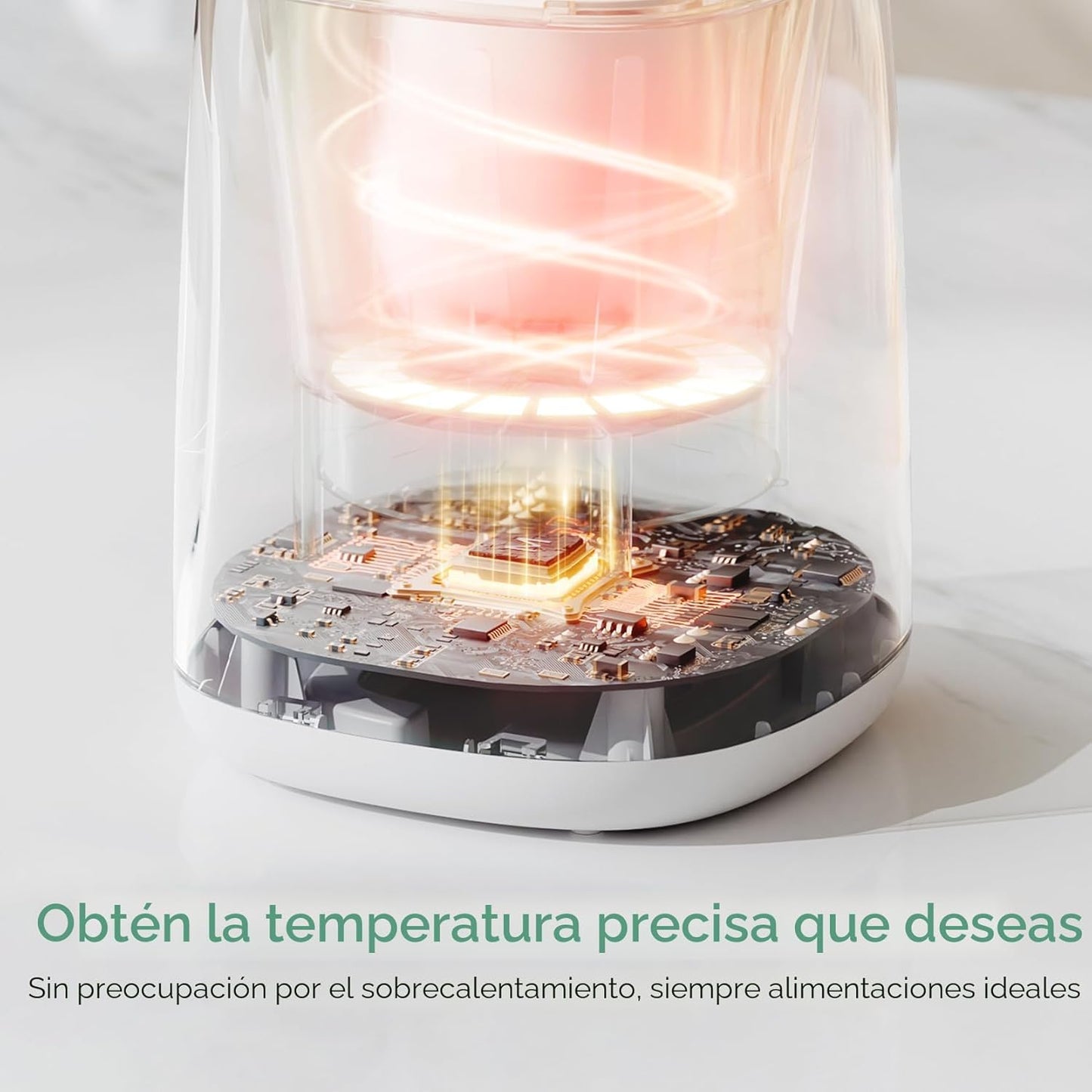 Momcozy Calentador de biberones, calentadores rápidos para todas la...