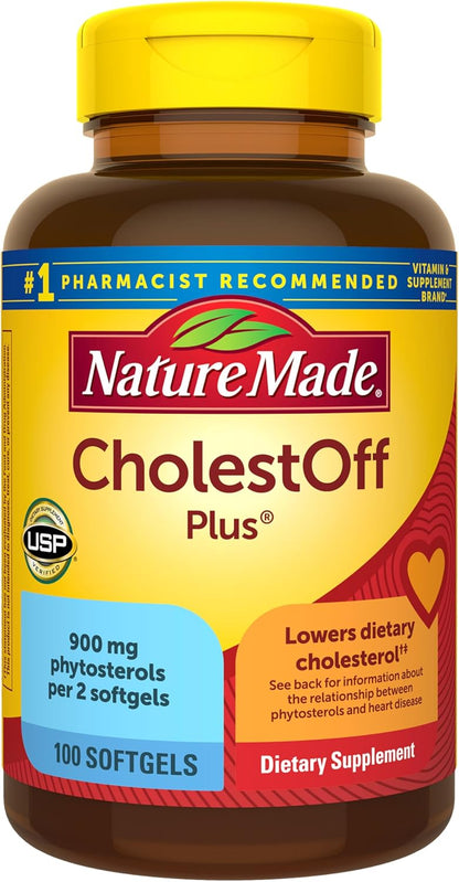 Nature Made CholestOff Plus, suplemento dietético para apoyo de la...