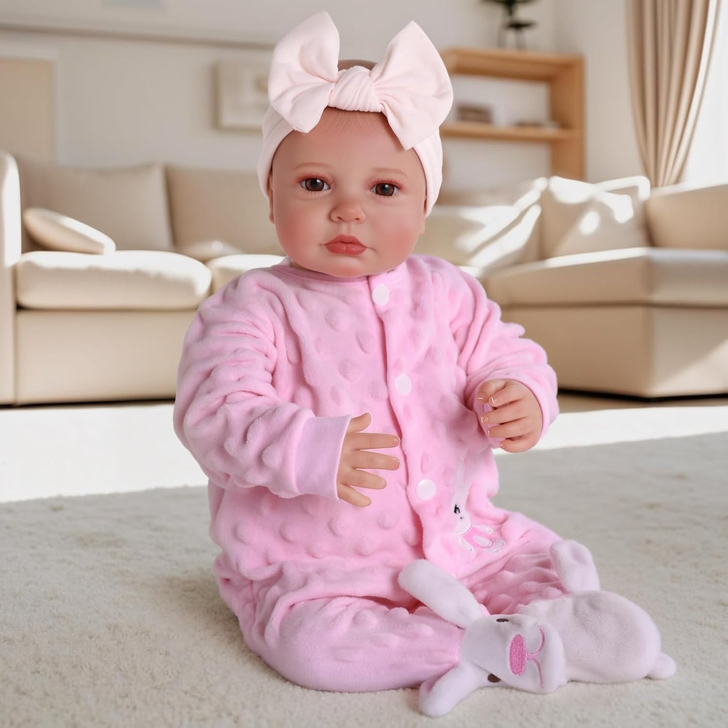 BABESIDE Reborn Baby Dolls - Muñeca realista de vinilo suave de 20...