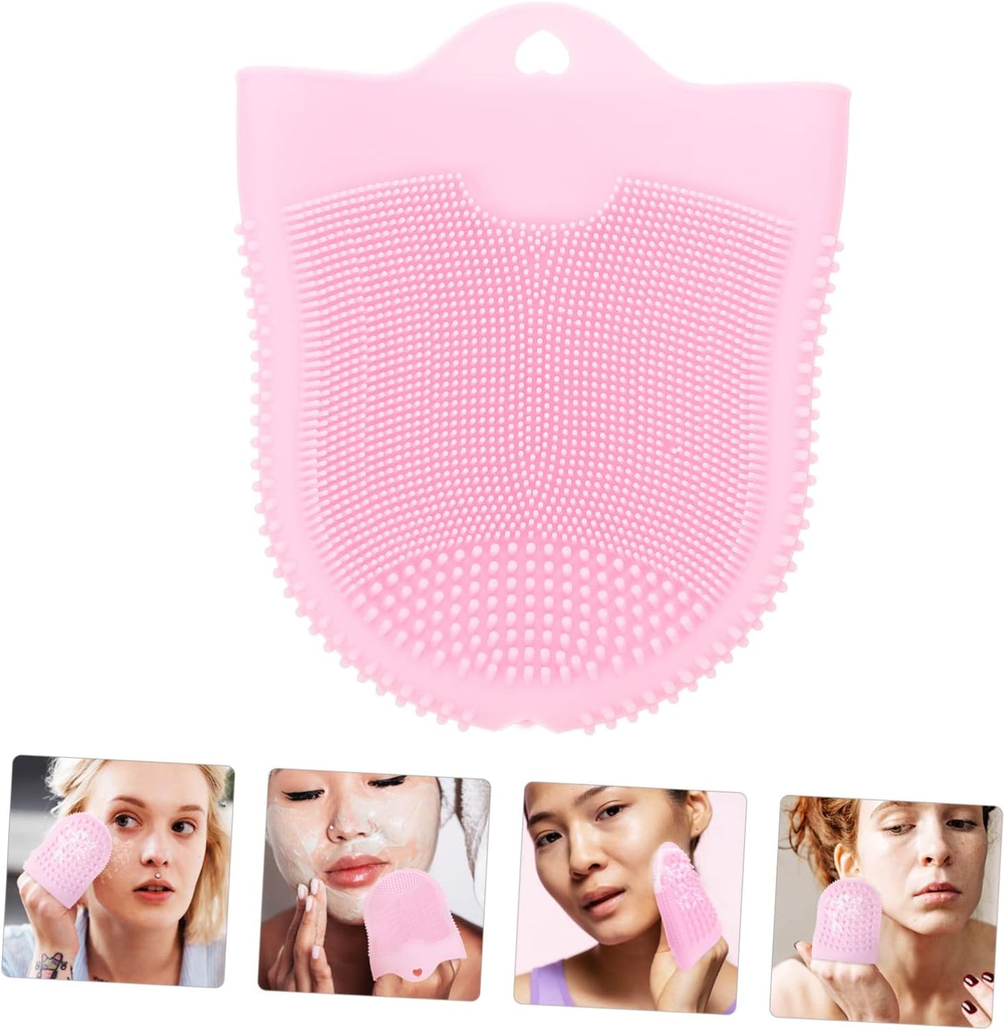Ipetboom 3pcs Skin Care Tools Silicone Facial Brush Manual Face Was...
