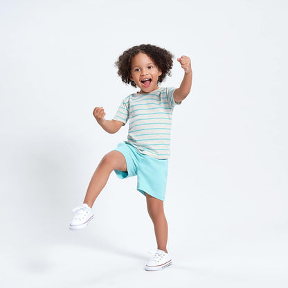 Gerber Paquete de 3 pantalones cortos de punto para bebé niño