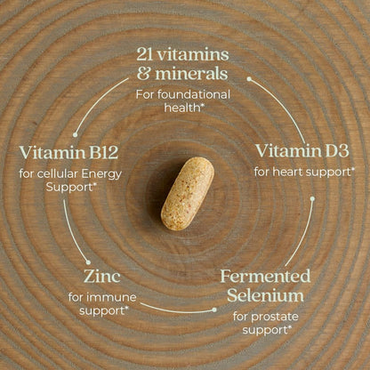 New Chapter Multivitamínico para hombres, B6, B12 extra, D3, vitami...