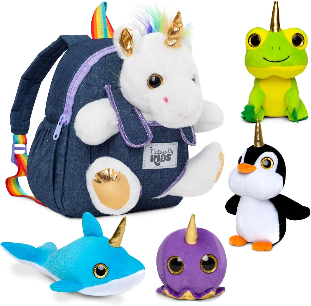 Naturally KIDS - Mochila de unicornio para niños de 2 a 5 años | Re...