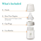 Evenflo Feeding Balance Plus Biberón de Cuello Ancho para Bebé | Te...