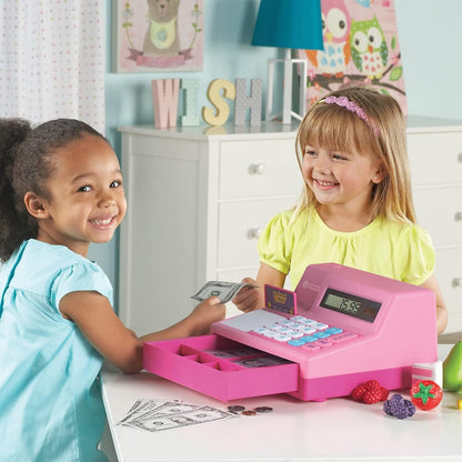 Learning Resources Estuche de juego surtido, caja registradora para...